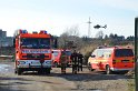 LKW umgestuerzt Kieswerk Harry Kloepferstr Im Feldrain P19